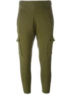 Diesel Drop-crotch Pocket Detail Cuffed Skinny Joggers