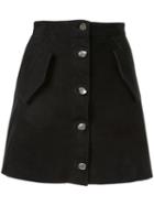 Aje Leather Mini Skirt - Black