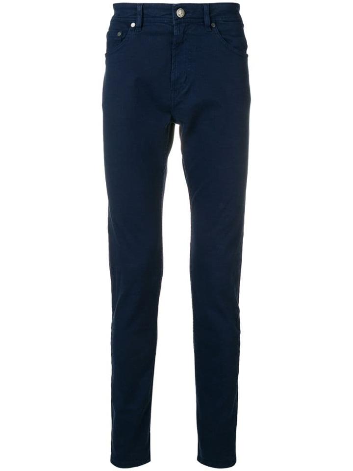 Versace Jeans Slim-fit Trousers - Blue