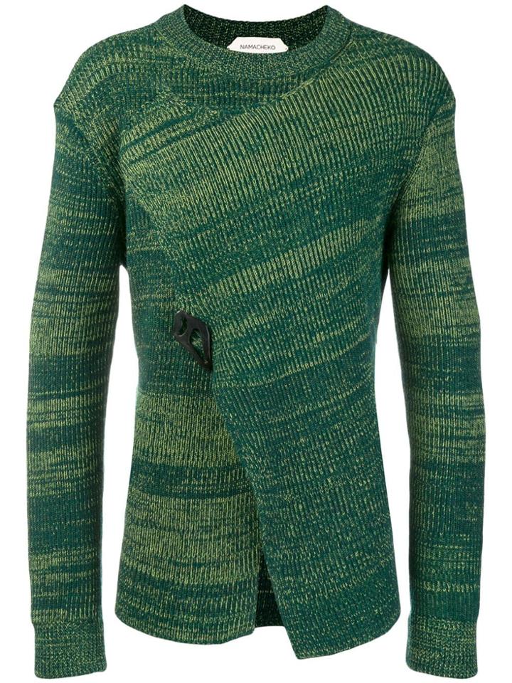 Namacheko Wrap Jumper - Green