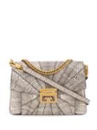 Givenchy Ayers Snakeskin Shoulder Bag - Neutrals