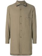 Yohji Yamamoto Classic Fitted Shirt - Brown