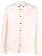 Acne Studios Striped Button-down Shirt - White