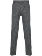 Entre Amis Tailored Fitted Trousers - Black