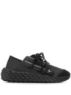 Giuseppe Zanotti Oversize Zip Trainers - Black