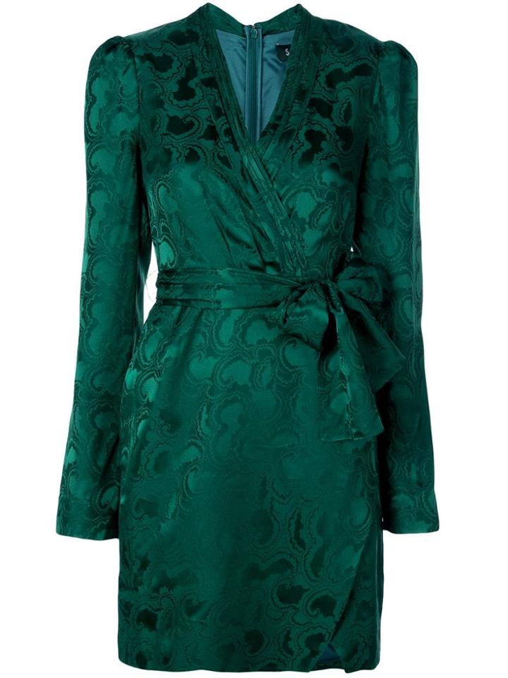 Saloni Bibi Dress - Green
