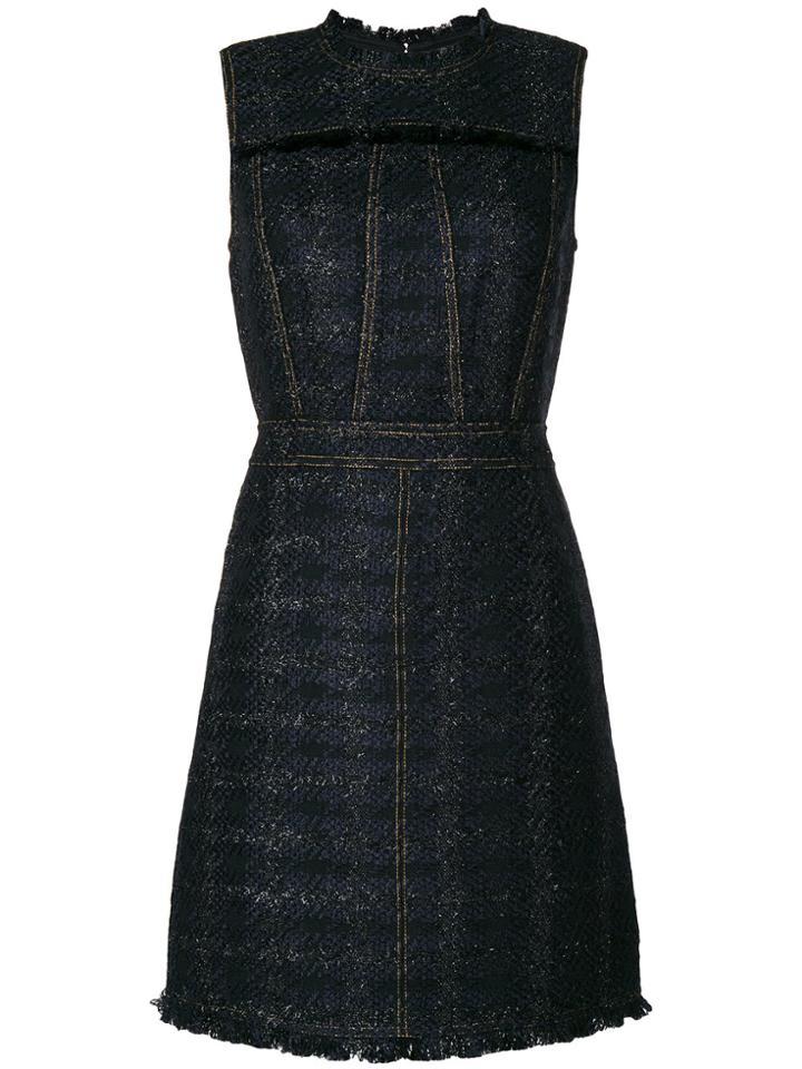 Tory Burch Aria Tweed Dress - Black