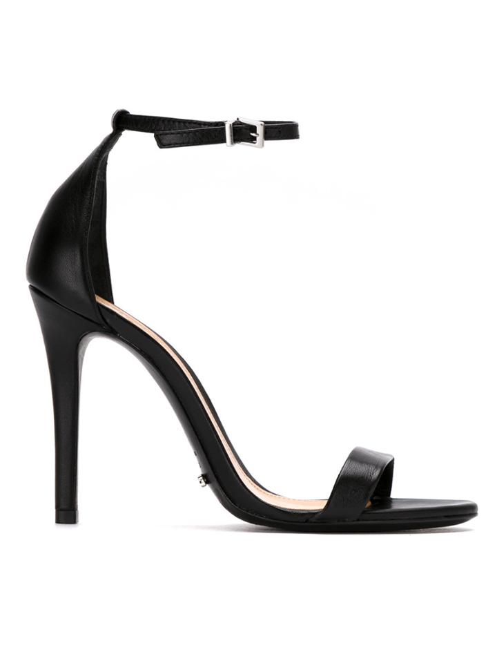 Schutz Schutz S0138702680580u Black Leather/fur/exotic Skins->leather