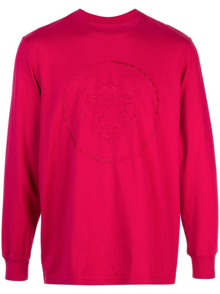 Supreme Embroidered Crest T-shirt