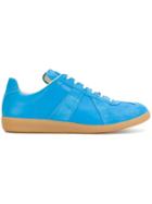 Maison Margiela Classic Lace-up Sneakers - Blue
