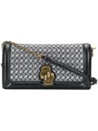 Bottega Veneta Intrecciato Knitted Knot Clutch - Black