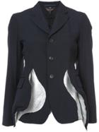 Comme Des Garçons Structured Jacket - Blue
