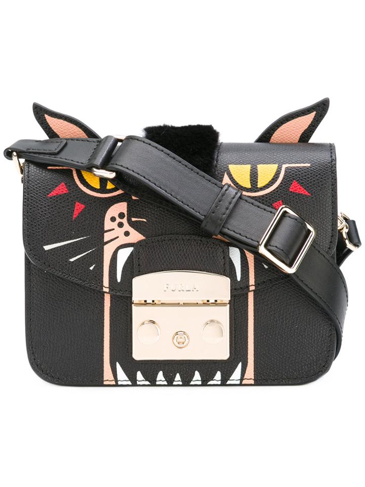 Furla Toni Crossbody Bag - Black
