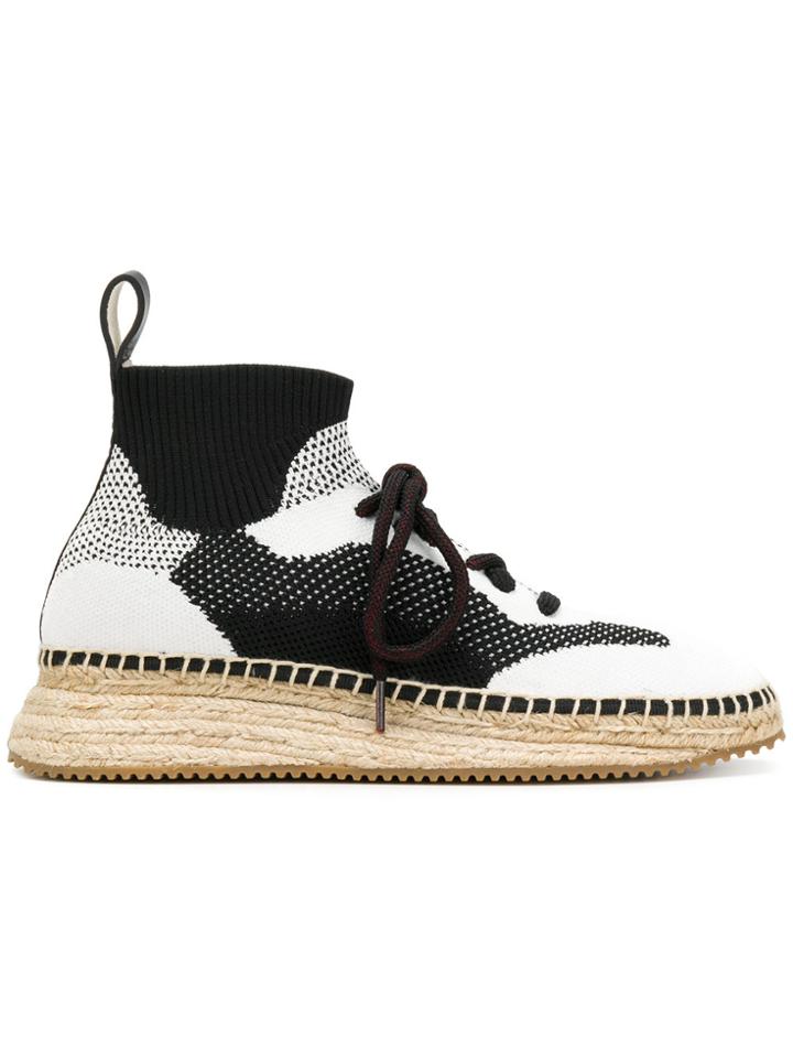 Alexander Wang Dakota Espadrille Sneakers - Black