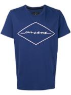 Rag & Bone Signature Print T-shirt - Blue