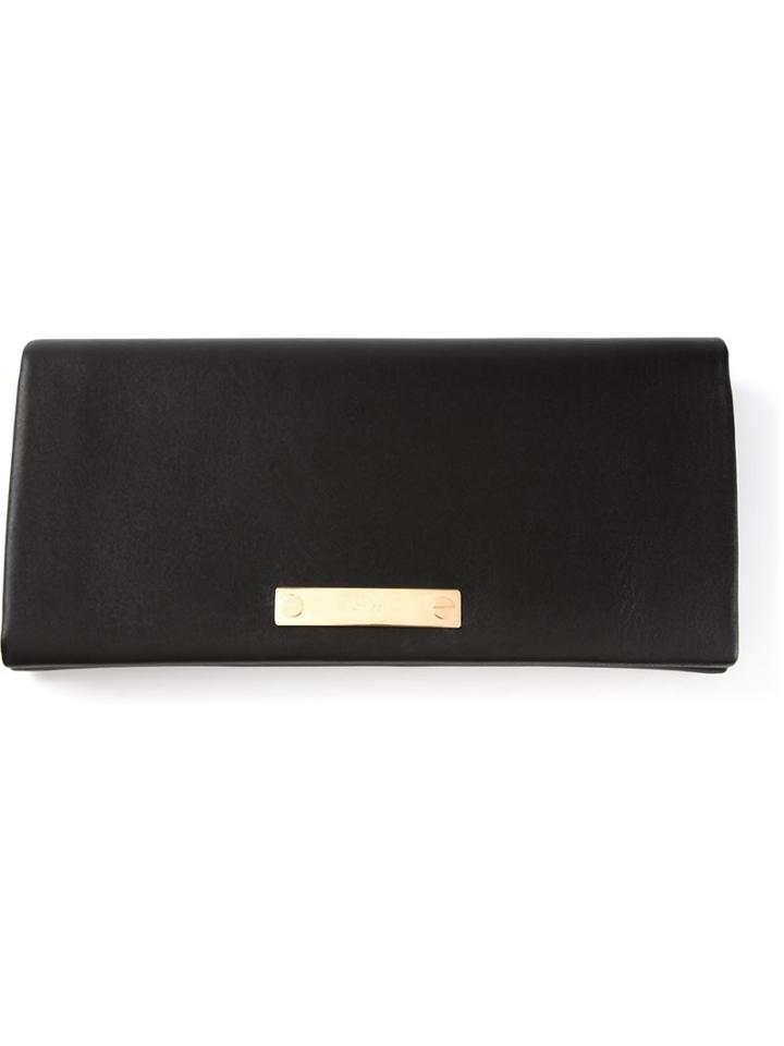 Chloé 'foldover' Purse, Women's, Black, Lamb Skin