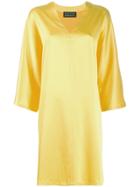 Gianluca Capannolo 3/4 Sleeve Dress - Yellow