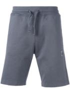 Stone Island Drawstring Track Shorts, Men's, Size: Medium, Grey, Cotton