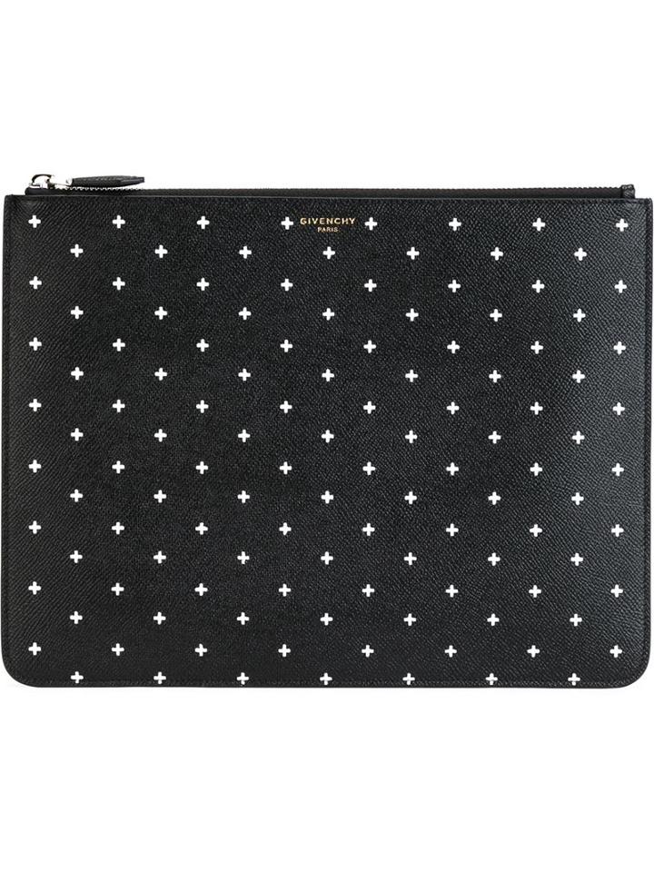 Givenchy Cross Print Clutch