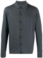 Roberto Collina Button-up Knitted Cardigan - Blue
