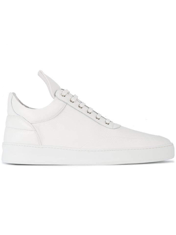 Filling Pieces Matt Low Top Sneakers - White