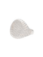 Hatton Labs Sterling Silver Oval Keepers Ring