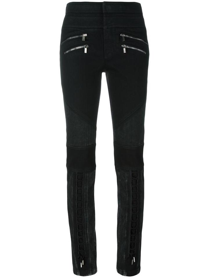 Roberto Cavalli Skinny Jeans, Women's, Size: 38, Black, Cotton/polyester/spandex/elastane