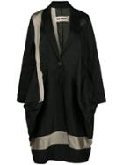 Uma Wang Oversized Raincoat - Black
