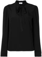 Red Valentino Pussy Bow Blouse - Black