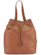 Furla - Small Bucket Tote - Women - Leather - One Size, Women's, Brown, Leather
