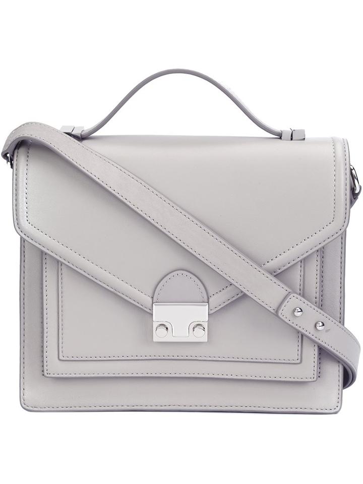 Loeffler Randall 'medri' Shoulder Bag, Women's, Grey