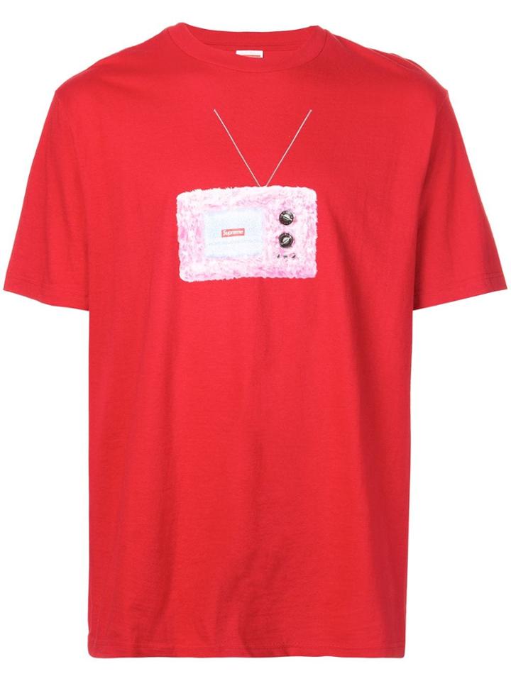 Supreme Tv Tee - Red