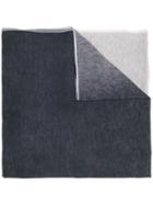 Faliero Sarti Two-tone Scarf - Blue