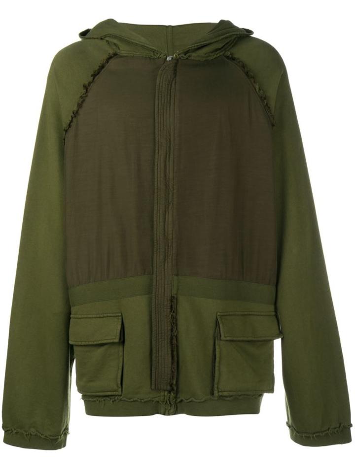 Haider Ackermann Ruched Design Hoodie