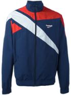 Reebok - Track Jacket - Men - Cotton/polyamide/polyester - L, Blue, Cotton/polyamide/polyester