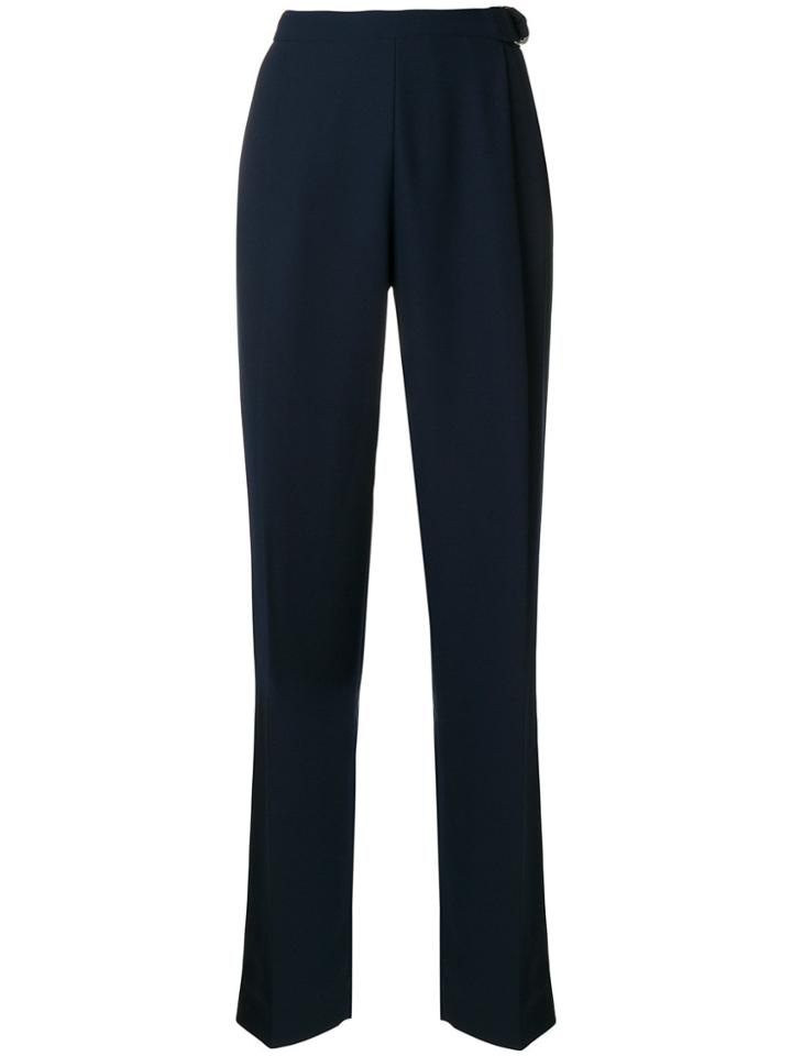 Carven Straight Trousers - Blue