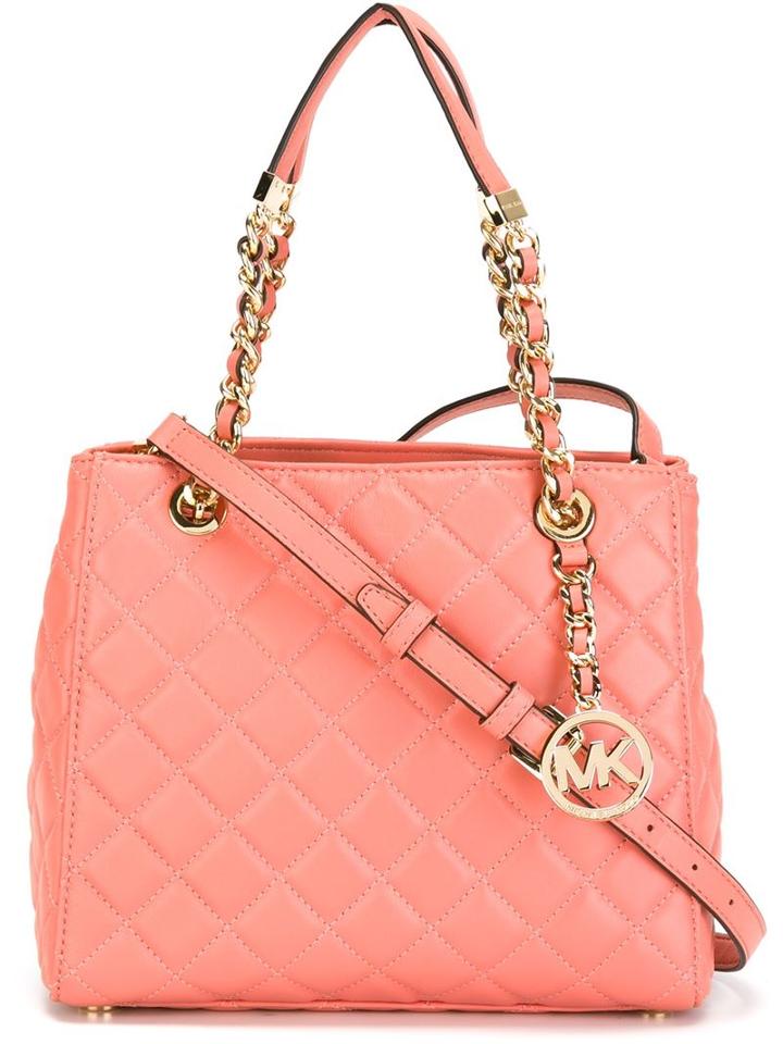 Michael Michael Kors Small 'cynthia' Tote, Women's, Yellow/orange