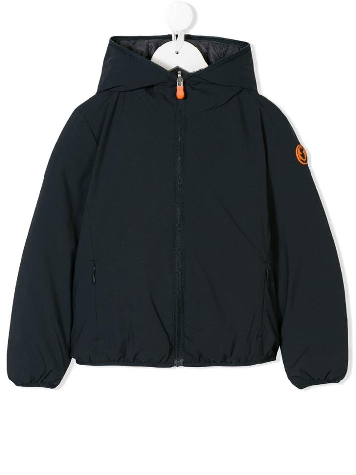 Save The Duck Kids Reversible Padded Coat - Blue