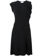 3.1 Phillip Lim Ruffled Midi Dress - Black