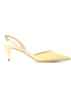 Jimmy Choo Tide Pumps, Women's, Size: 40, Yellow/orange, Leather/patent Leather
