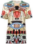 Givenchy 'crazy Cleopatra' Print T-shirt - Multicolour