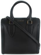 Alexander Mcqueen Heroine Studded Tote - Black