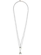 Alexander Mcqueen Long Layered Chain Pearl Necklace