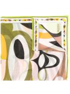 Emilio Pucci Abstract Print Scarf - Green