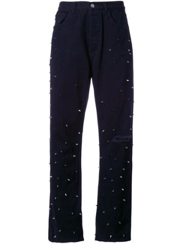 Ikumi Spike Studded High Waist Trousers