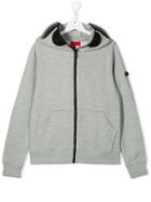 Ai Riders On The Storm Teen Goggle Zip Up Hoodie - Grey