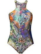Dsquared2 Tattoo Print Body, Women's, Size: S, Spandex/elastane/polyimide/cotton