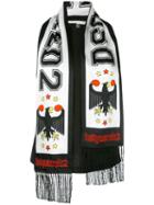 Dsquared2 - Scarf Detail Top - Women - Cotton - Xs, Women's, Black, Cotton