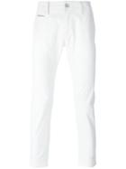 Diesel Slim Fit Trousers, Men's, Size: 30, White, Cotton/spandex/elastane