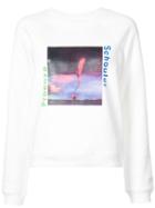 Proenza Schouler Pswl Sky Graphic Sweatshirt - White
